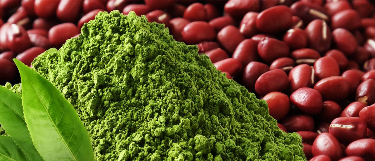 Ｗソース（抹茶ソース＆あずきソース） 新発売！